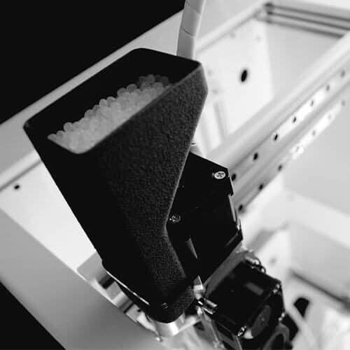 impresora 3d colido tumaker NX+ Pellets plástico en granulo