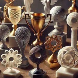 Impresión de trofeos en 3D personalizados para todo tipo de eventos