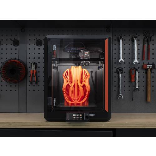 Impresora 3d Prusa core one banco de trabajo