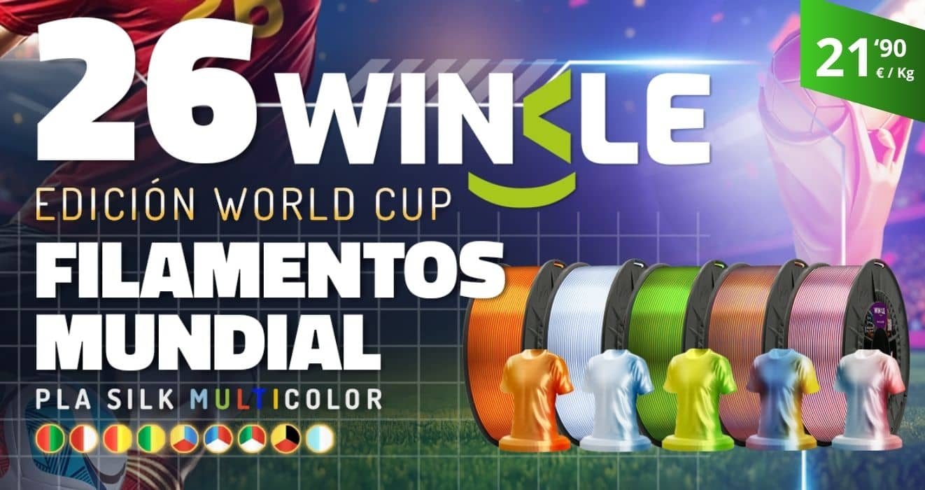 PLA Silk Tricolor colores mundial Winkle